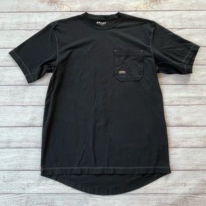 NWOT Mens Ariat Rebar Black Pocket Tee